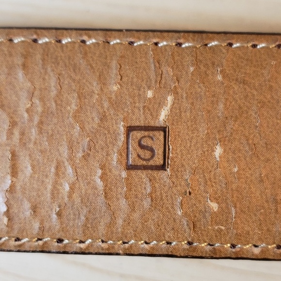 Fossil Men's Leather Belt Sz S - Picture 4 of 6